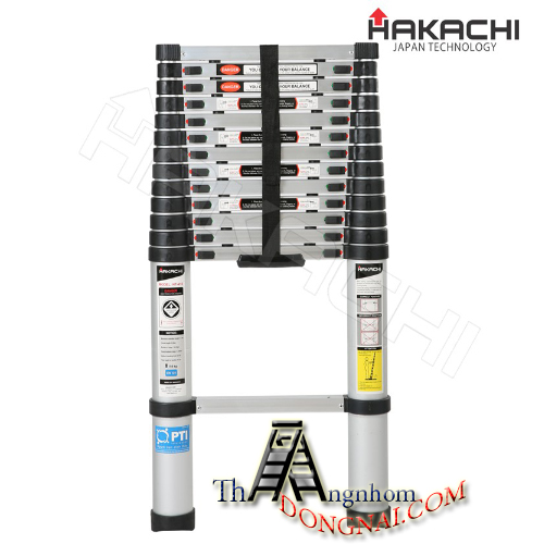  Thang Nhôm Rút Đơn Hakachi HT-380CP