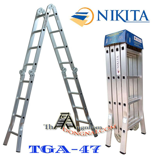  Thang Nhôm Gấp Chữ M Nikita TGA-47