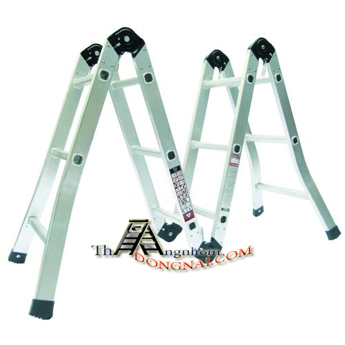  Thang nhôm Gấp 4 Khúc PAL B6-125
