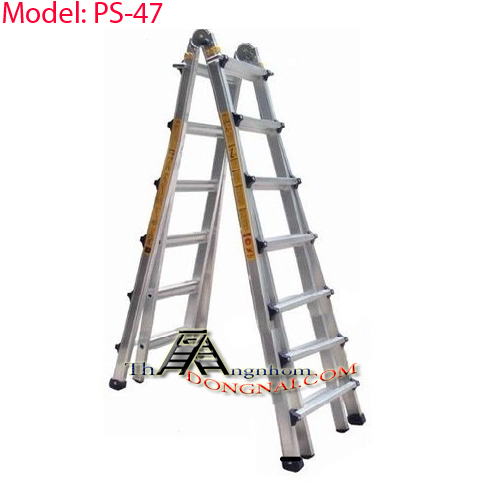  Thang Nhôm Gấp Trượt PoongSan PS-47