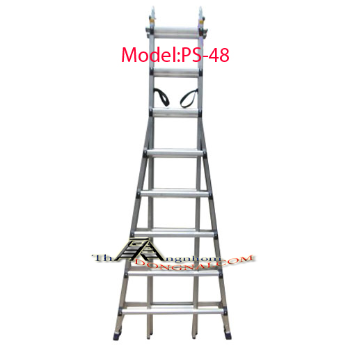  Thang Nhôm Gấp Trượt PoongSan PS-48