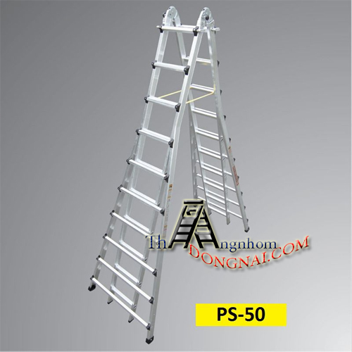  Thang Nhôm Gấp Trượt PoongSan PS-50