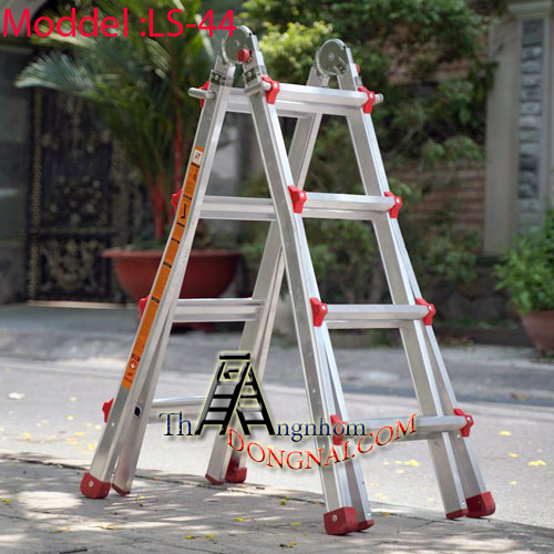 Thang Nhôm Rút Gấp Trượt Đa Năng Hyundai LS-44