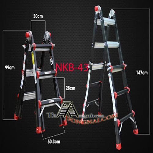 Thang Nhôm Gấp Trượt Đa Năng Nikawa NKB-43