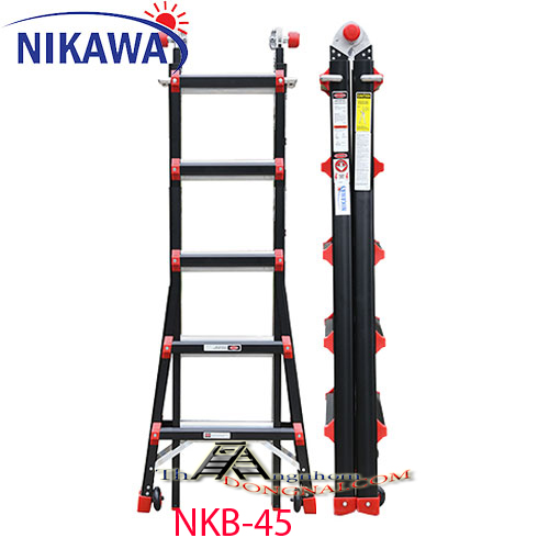 Thang Nhôm Gấp Trượt Đa Năng Nikawa NKB-45