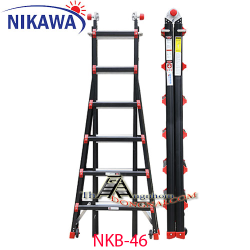 Thang Nhôm Gấp Trượt Đa Năng Nikawa NKB-46