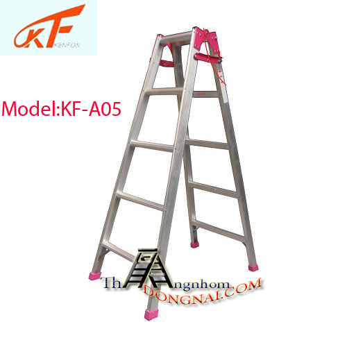  Thang Nhôm Chữ A 5 Bậc Kenfon KF-A05