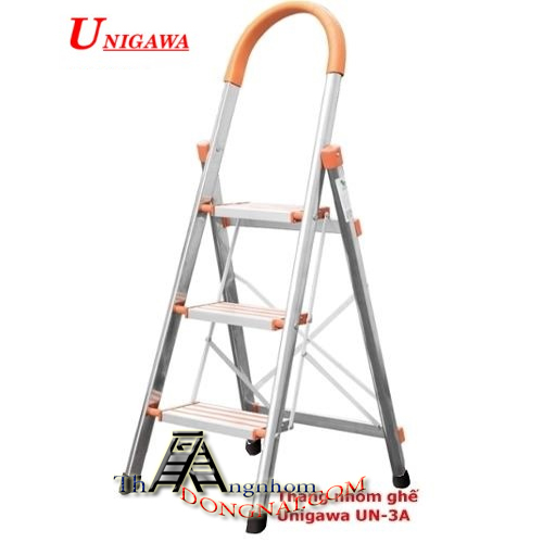 Thang Nhôm Ghế Unigawa 3 bậc UN3A