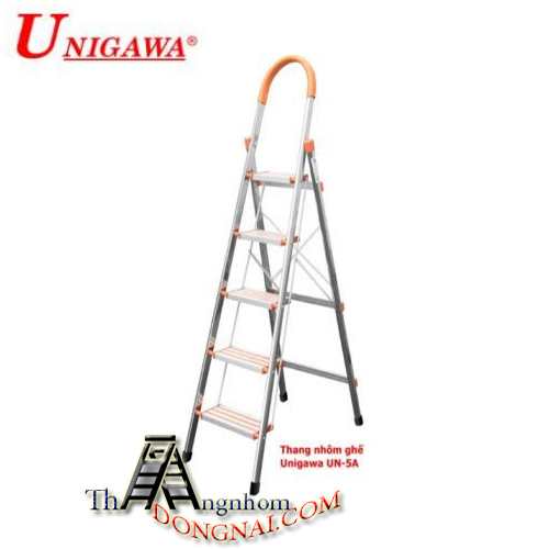 Thang Nhôm Ghế Unigawa 5 bậc UN5A