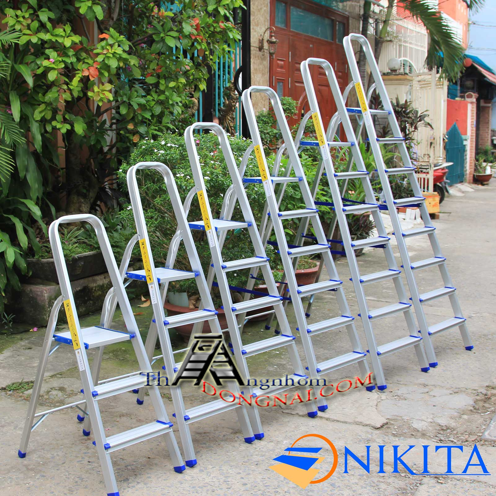 Thang nhôm ghế chính hãng giá rẻ tại đồng nai
