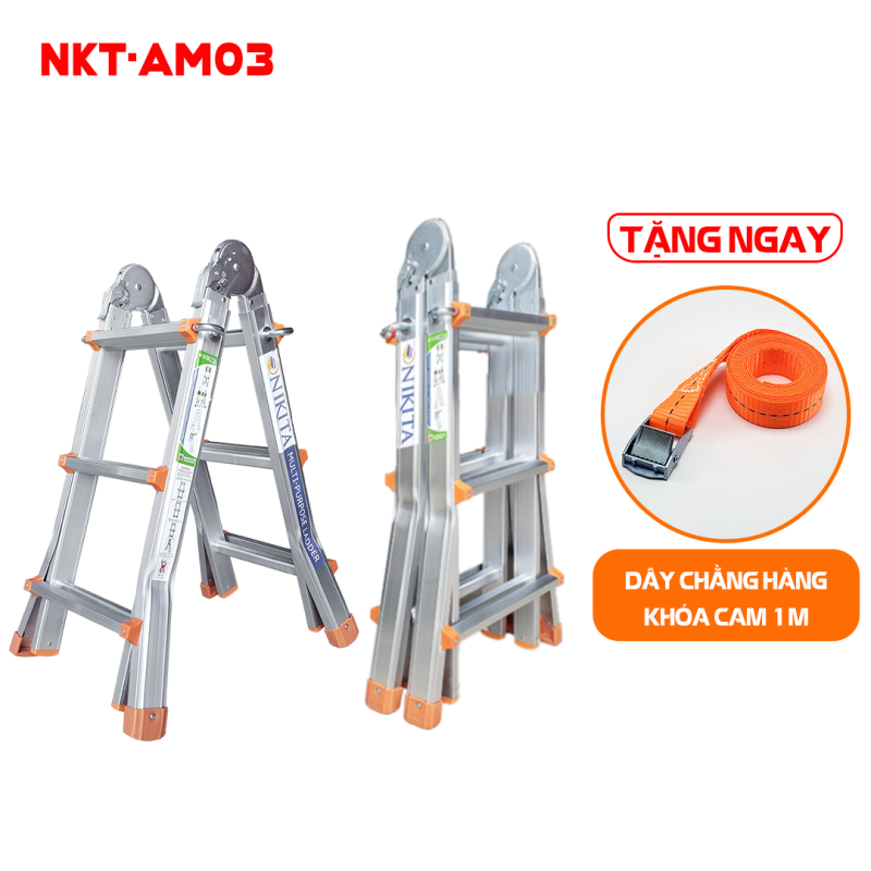 Thang Nhôm Trượt Đa Năng Nikita AM03