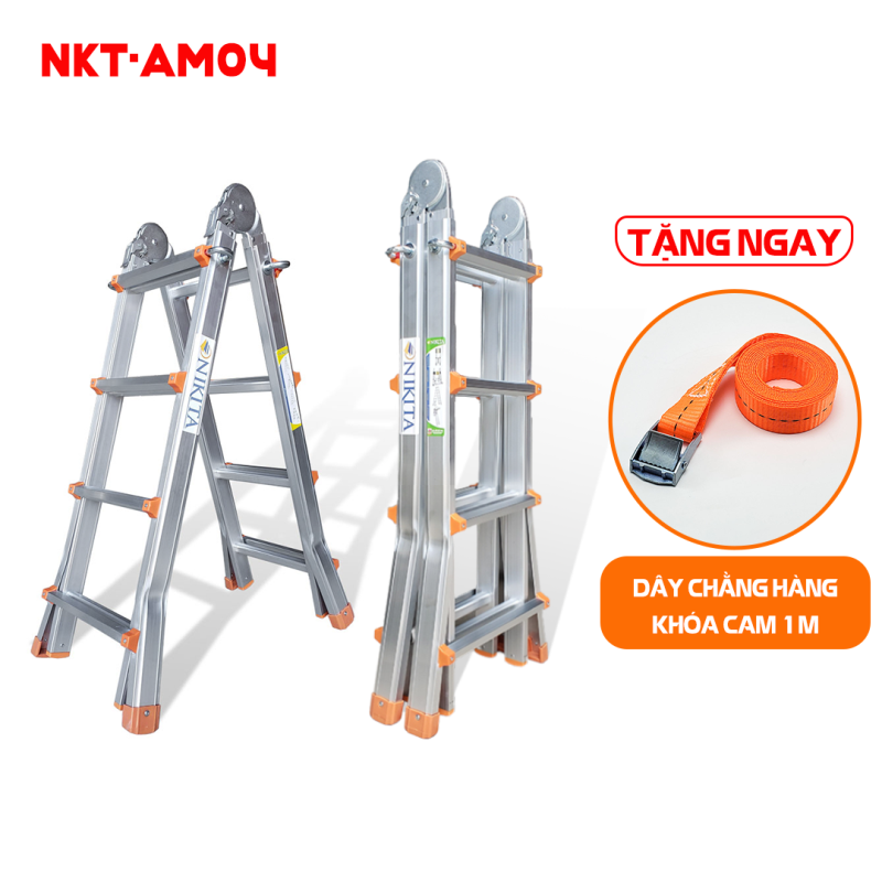 Thang Nhôm Trượt Đa Năng Nikita AM04