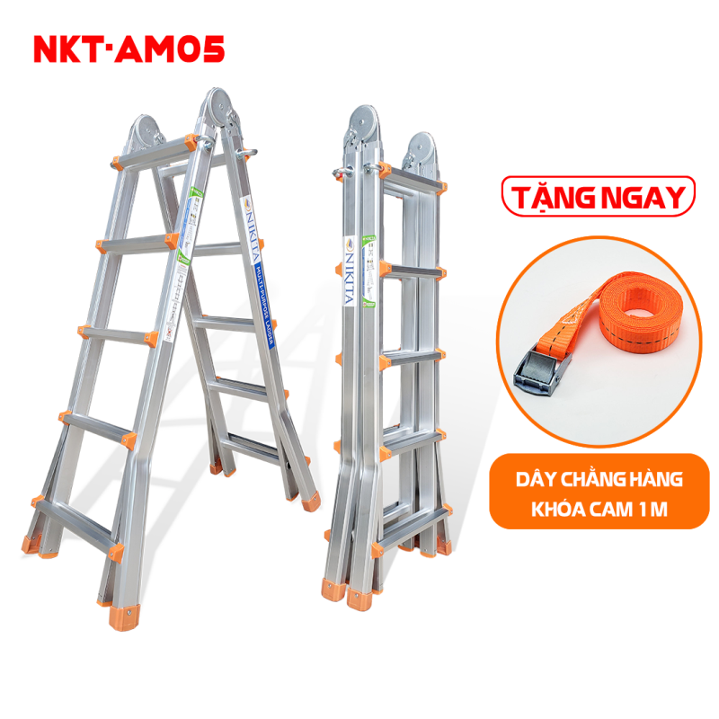 Thang Nhôm Trượt Đa Năng Nikita AM05